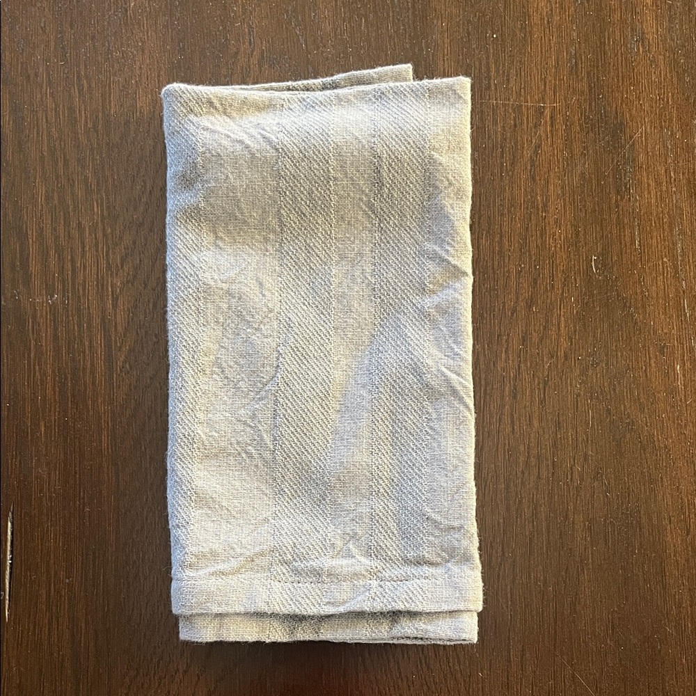 Gray Cloth Dinner Napkins